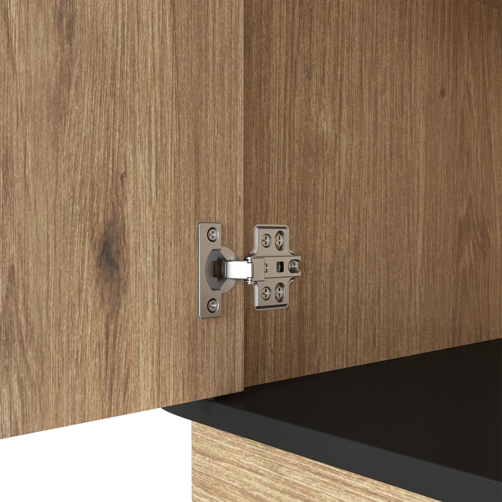 Multi Functional Sideboard, An Ideal Choice For TV And Tableware Storage In Modern Homes - Black