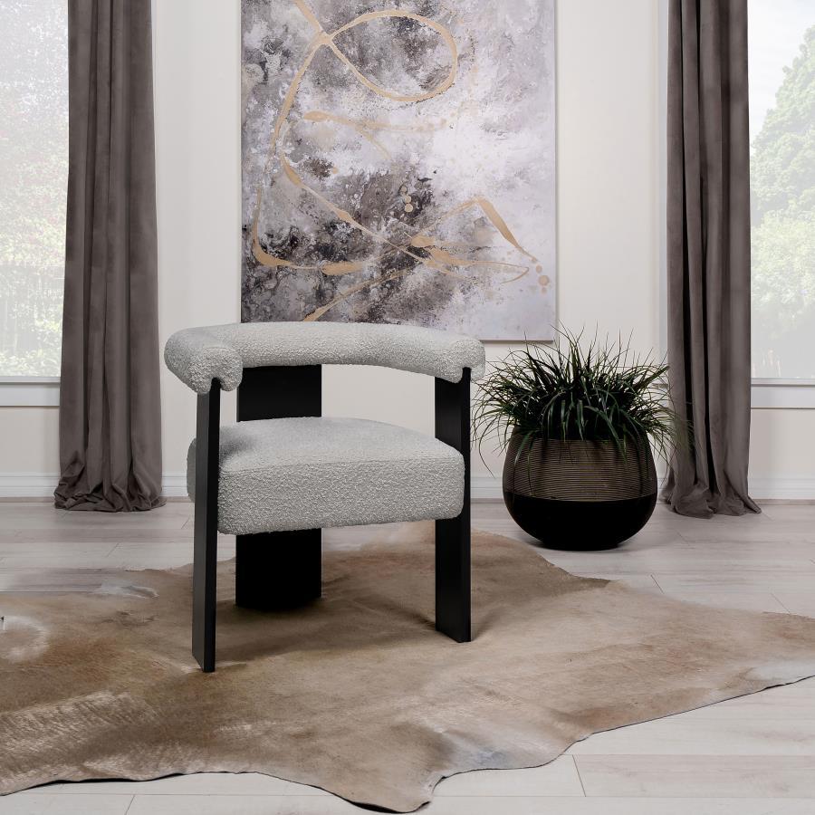 Coaster Fine Furniture Ramona - Boucle Upholstered Accent Side Chair | Meri Furniture
