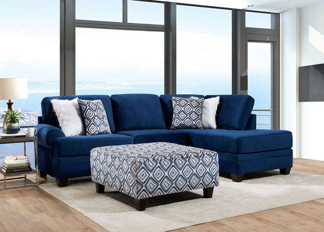 Furniture of America Waldport - Sectional | Meri Furniture