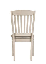 Fedele - Side Chair (Set of 2) - Tan Fabric & Cream Finish