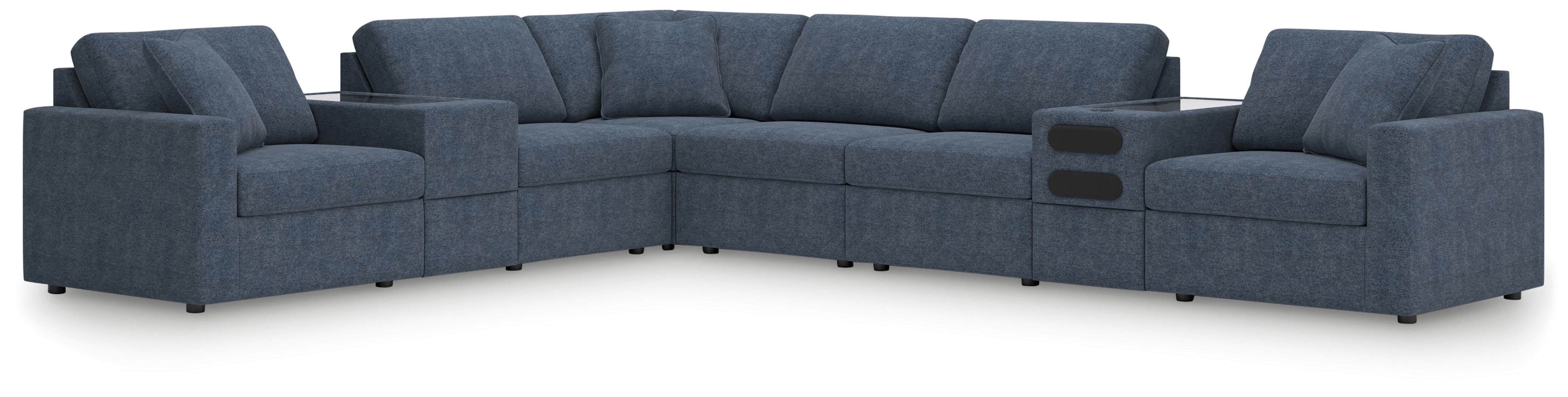 Signature Design by Ashley® Modmax - Ink - Sectional | Meri Furniture