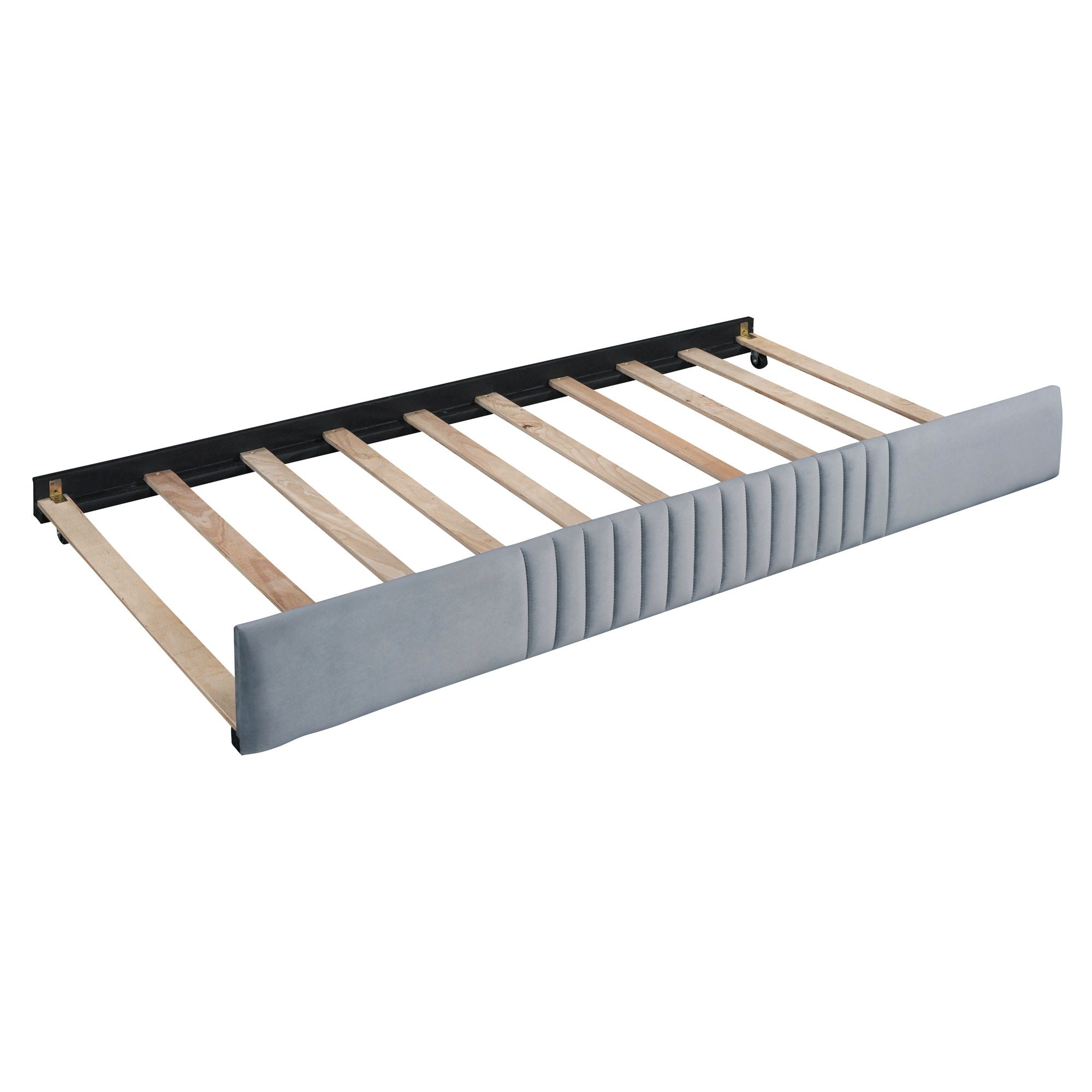 Upholstered Daybed Sofa Bed With Trundle Bed