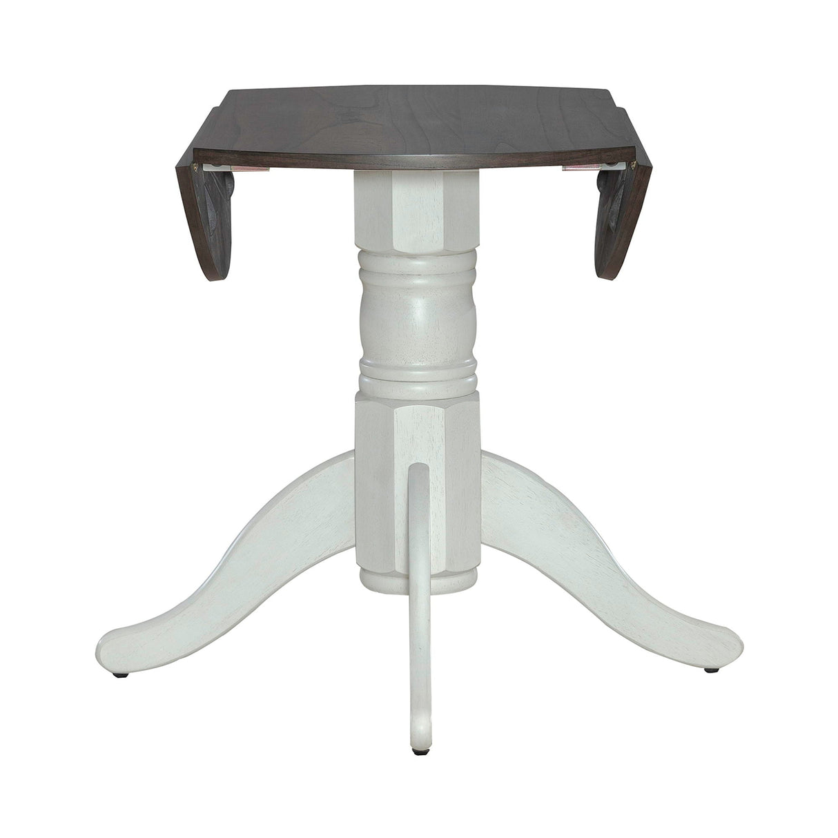 Liberty Furniture Brook Bay - Drop Leaf Table - White | Meri Furniture