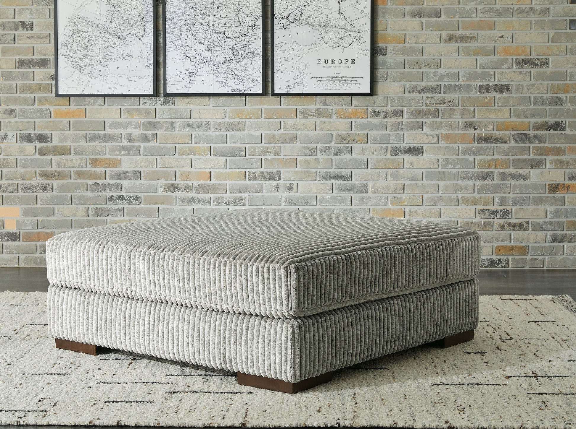 Signature Design by Ashley® Lindyn - Oversized Accent Ottoman | Meri Furniture