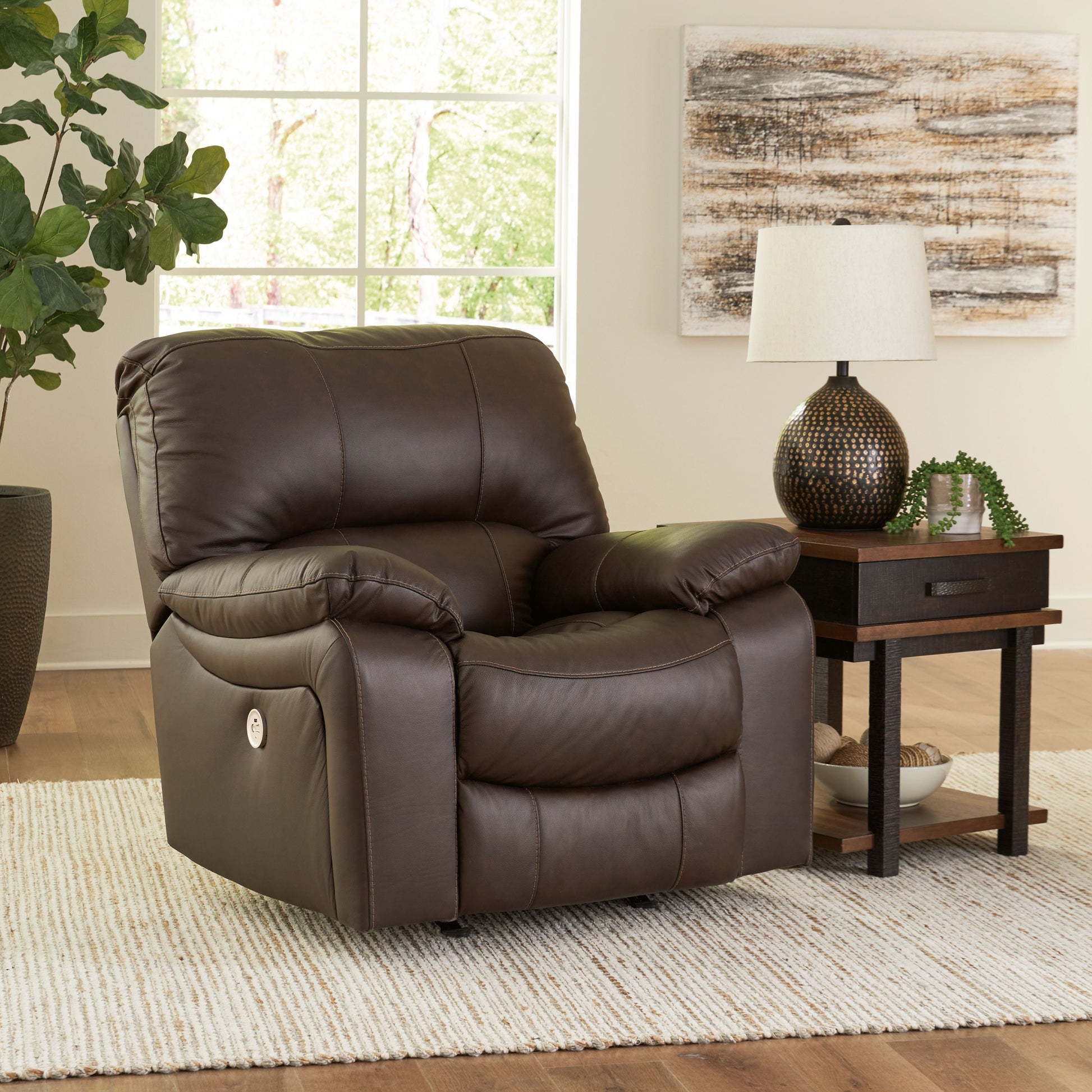 Signature Design by Ashley® Leesworth - Rocker Recliner | Meri Furniture