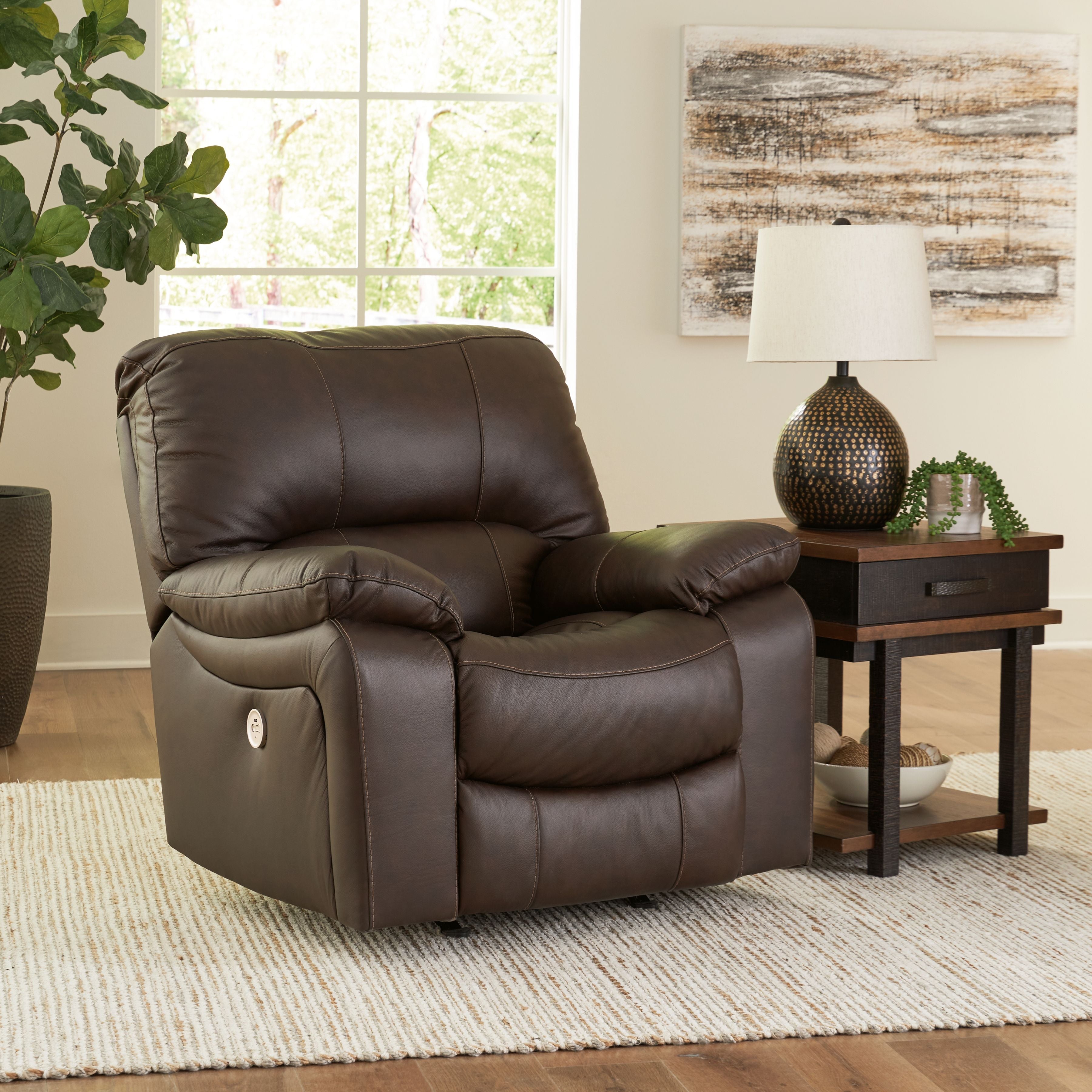 Signature Design by Ashley® Leesworth - Rocker Recliner | Meri Furniture