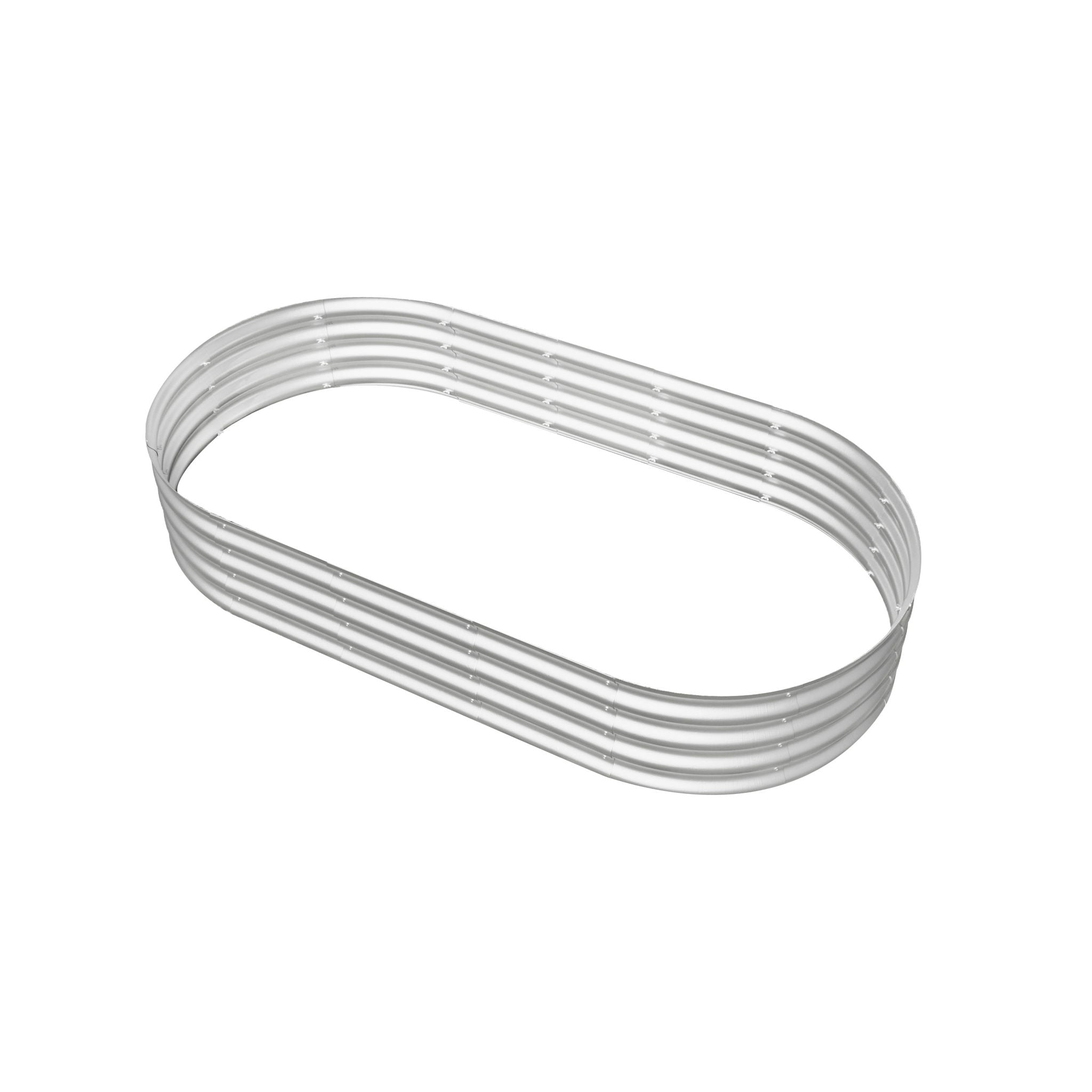 Heavy Duty Galvanized Raised Garden Bed Kit For Vegetables, Flowers & Herbs