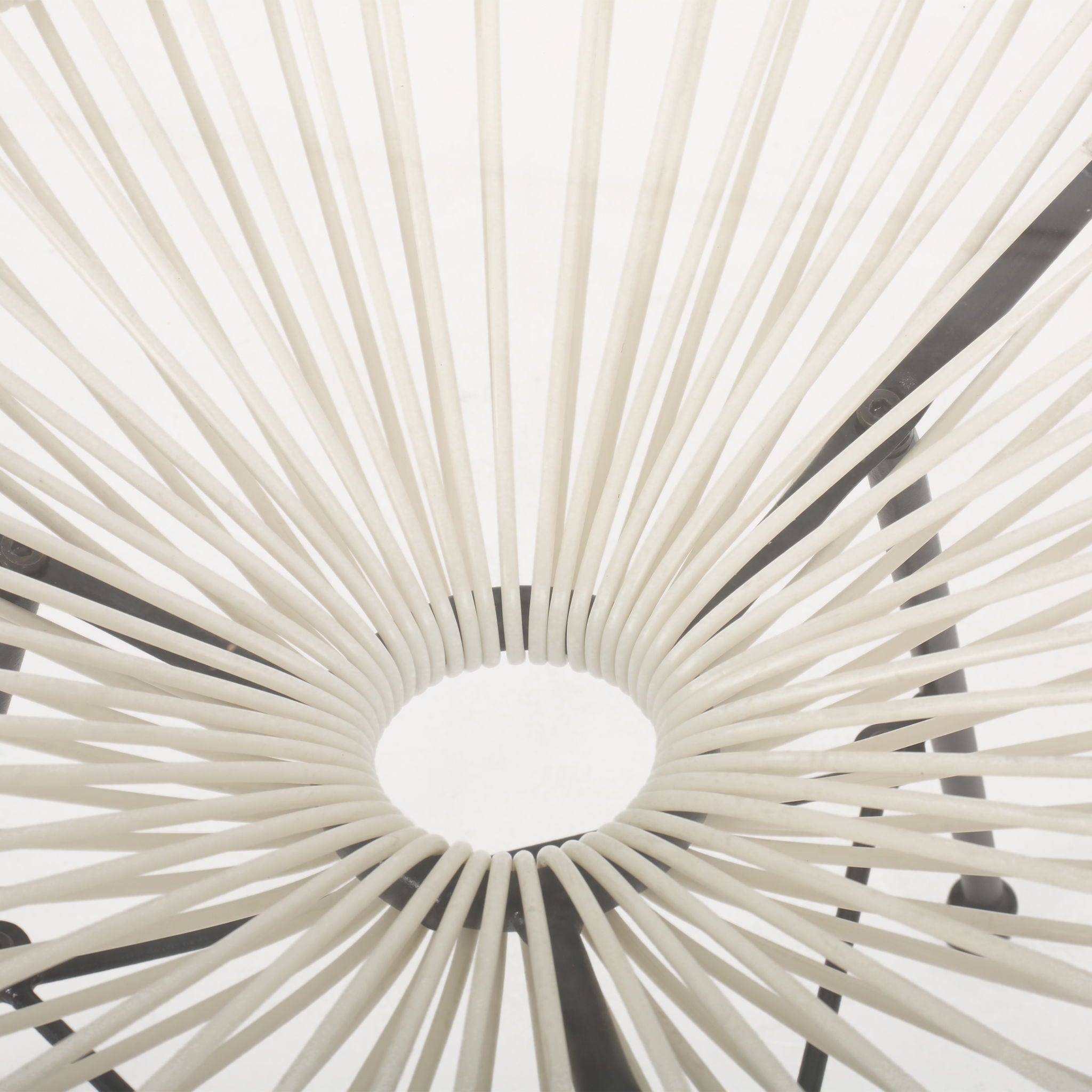 Nusa - Modern Rattan Side Table With Tempered Glass Top