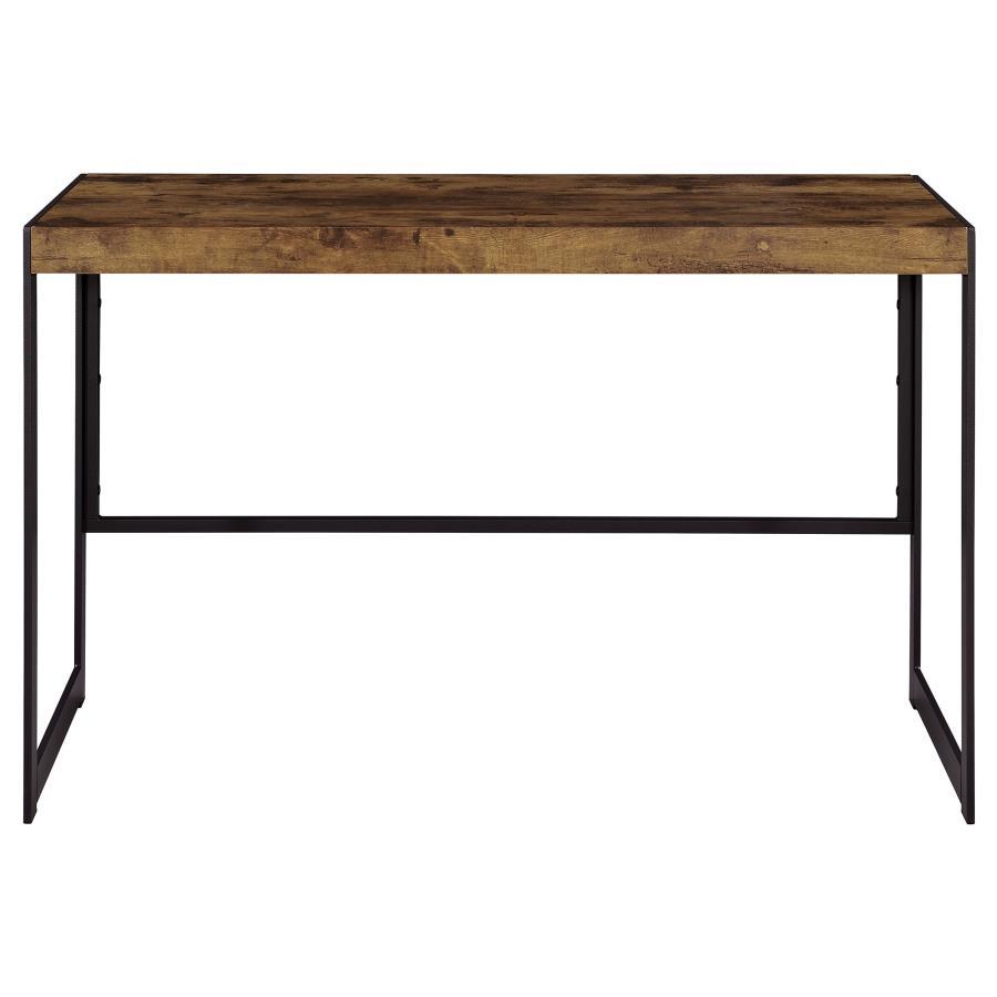 Coaster Fine Furniture Estrella - 2 Piece Office Desk File Cabinet Set - Rustic Nutmeg | Meri Furniture
