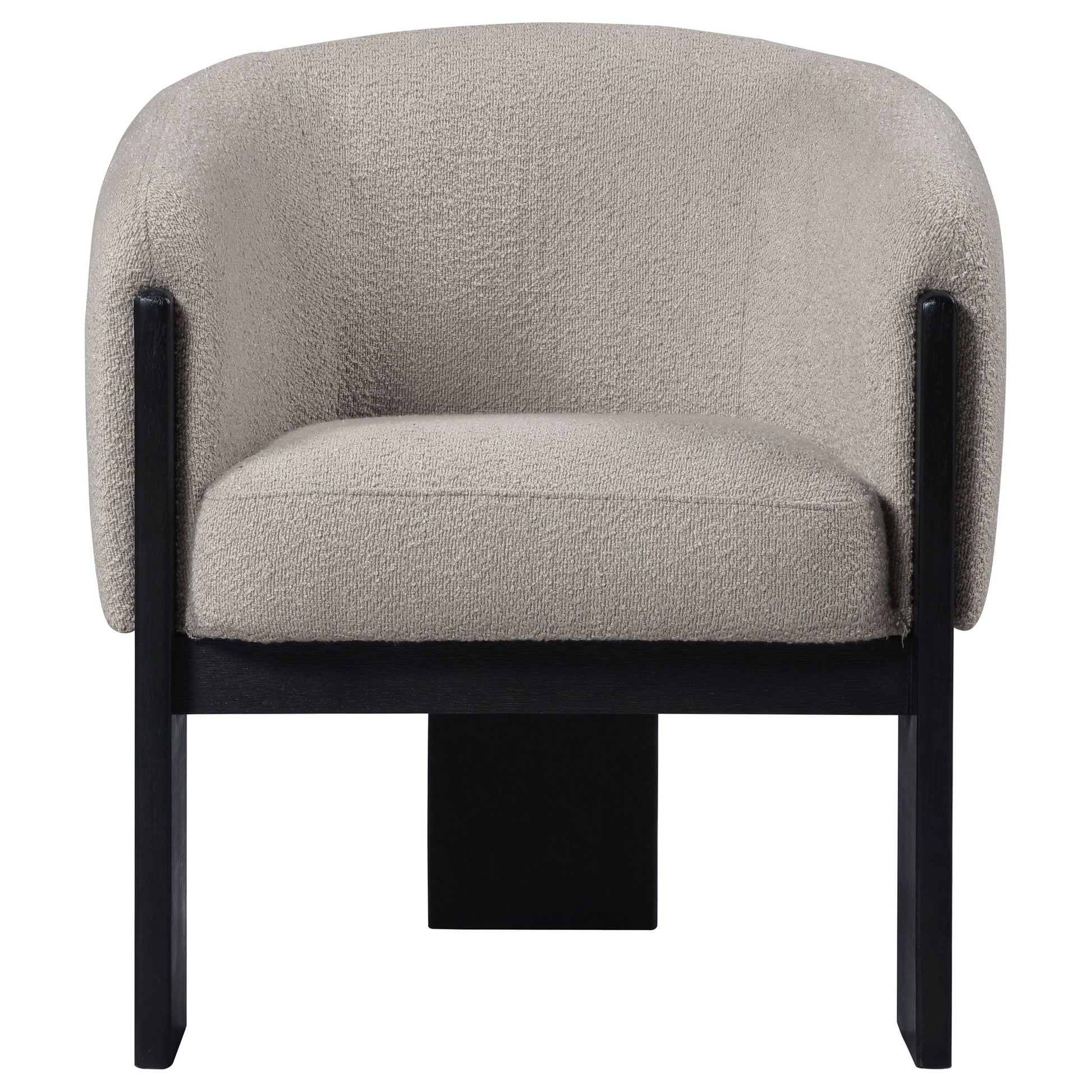 Coaster Fine Furniture Valdez - Boucle Upholstered Barrel Back Accent Chair | Meri Furniture