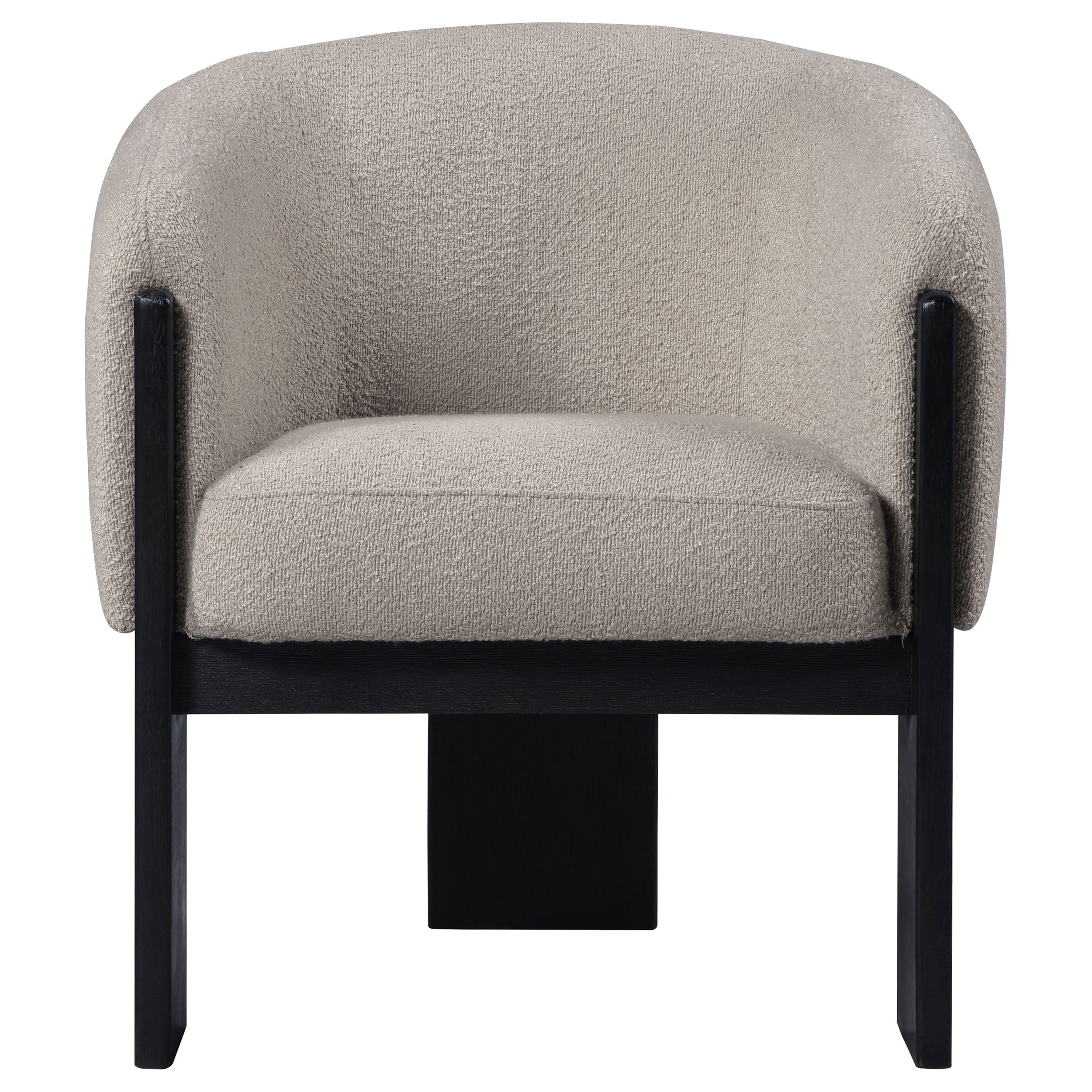 Coaster Fine Furniture Valdez - Boucle Upholstered Barrel Back Accent Chair | Meri Furniture