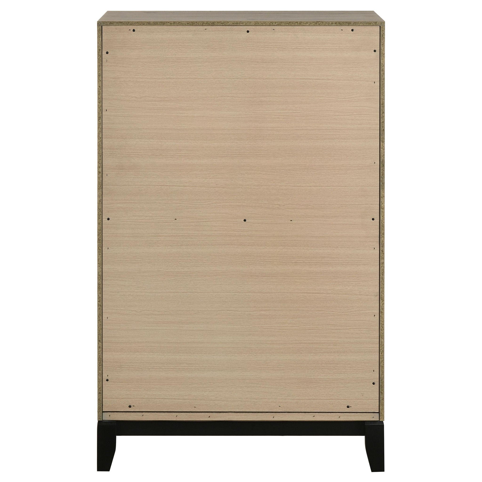 Watson 5-drawer Bedroom Chest of Drawers Light Taupe