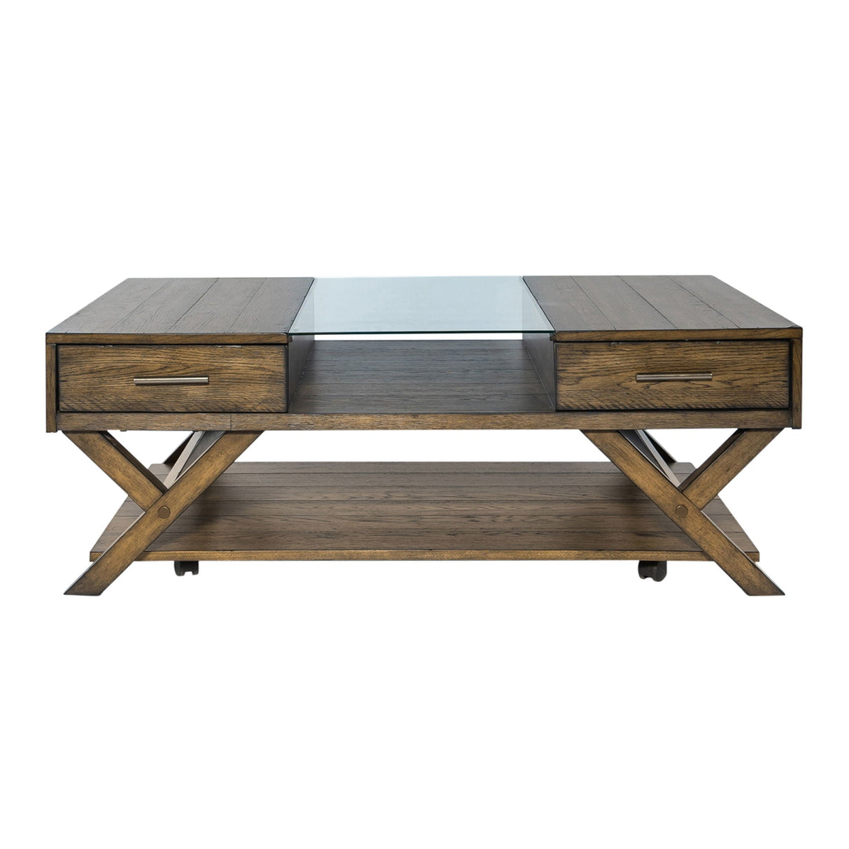 Liberty Furniture Lennox - Display Cocktail Table - Dark Brown | Meri Furniture