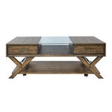 Liberty Furniture Lennox - Display Cocktail Table - Dark Brown | Meri Furniture