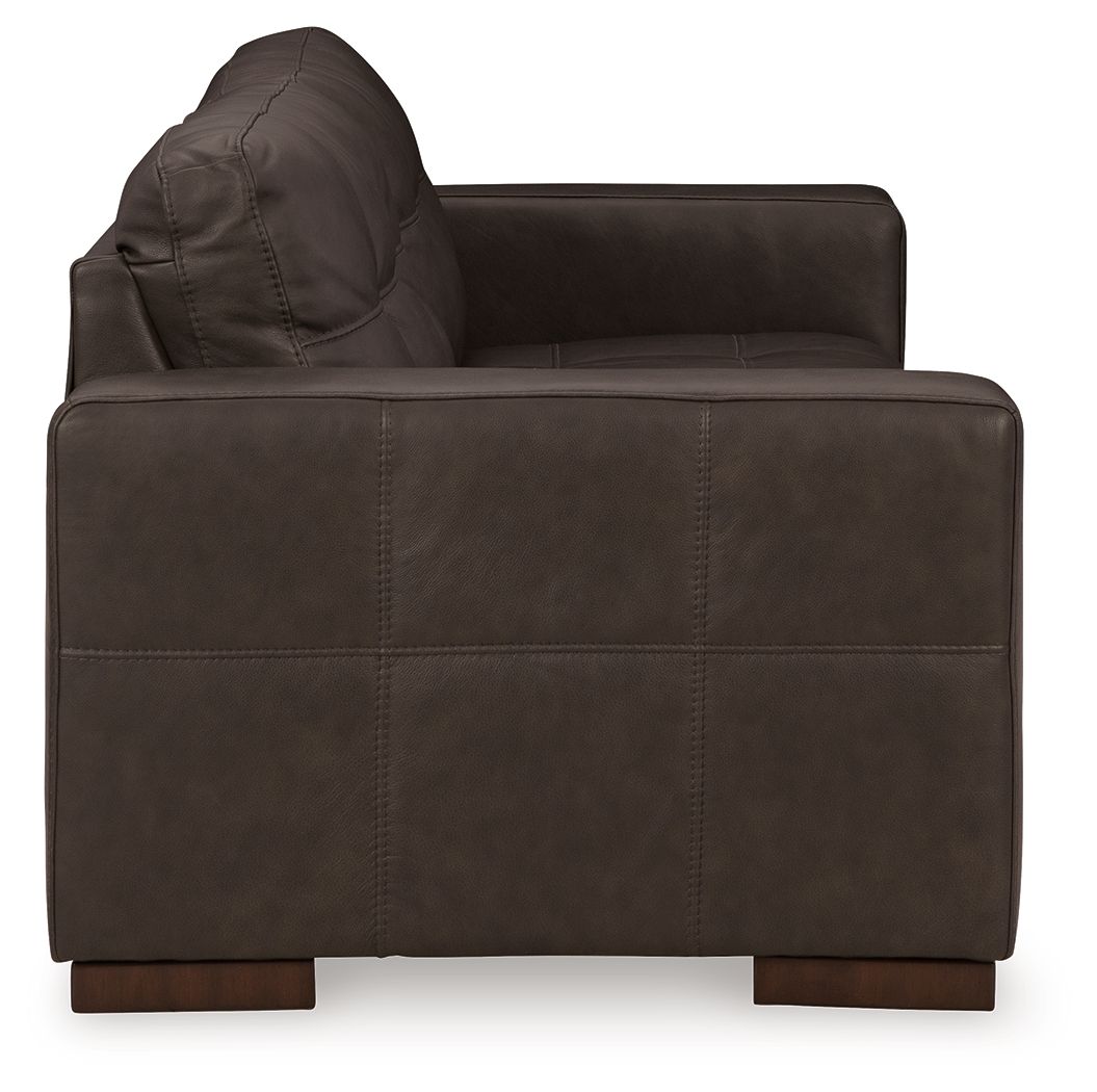 Signature Design by Ashley® Luigi - Thunder - Sofa | Meri Furniture