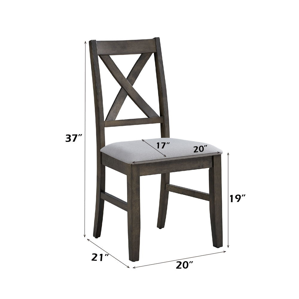 Marit - Side Chair Set of 2) - Gray