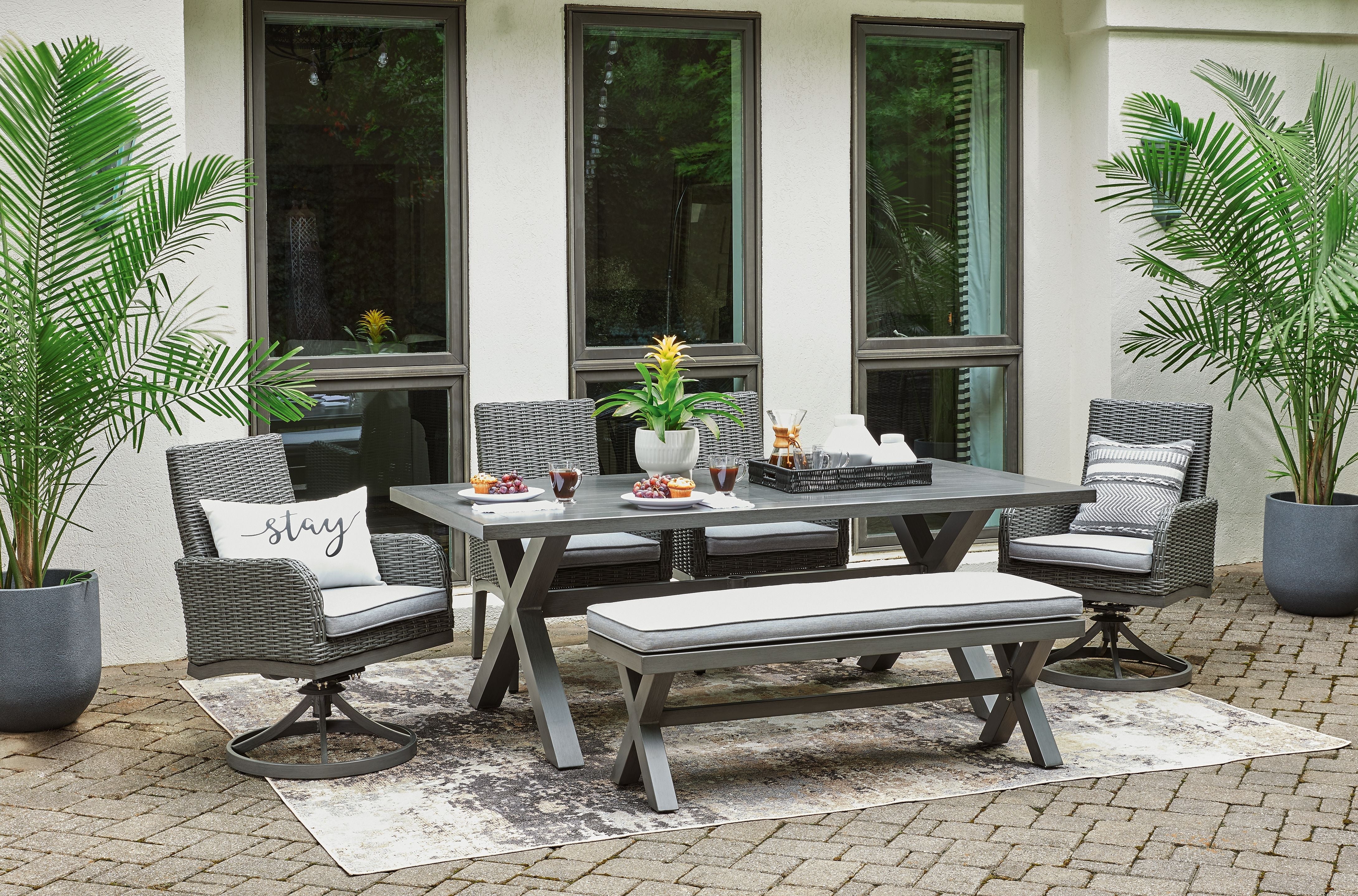 Signature Design by Ashley® Elite Park - Dining Set | Meri Furniture