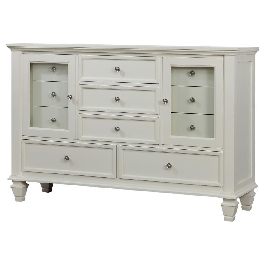 Coaster Fine Furniture Sandy Beach - 11-drawer Rectangular Dresser | Meri Furniture
