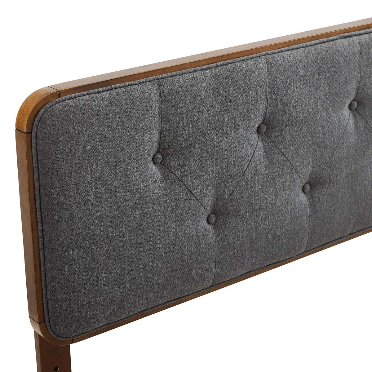 Collins Tufted Fabric and Wood Queen Headboard by Modway
