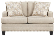 Ashley Furniture Claredon - Linen - Loveseat | Meri Furniture