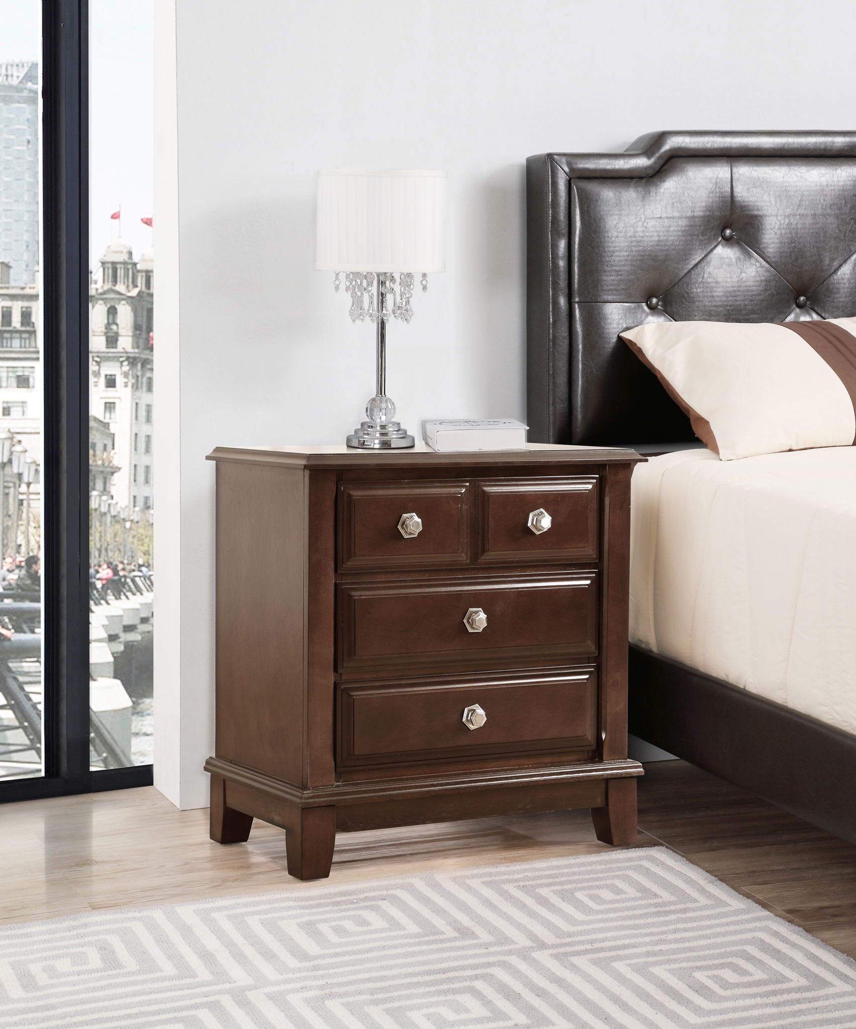 Ashford - Nightstand - Cappuccino
