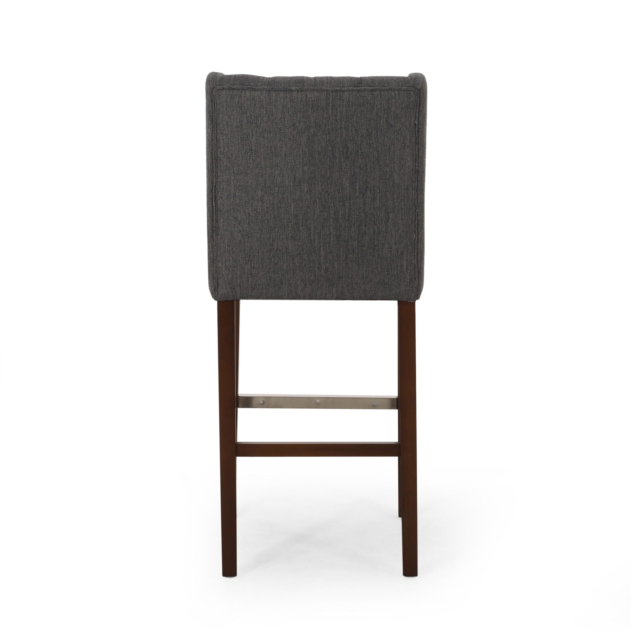 Solstara - Upholstered Dining Barstool With Button Tufted And Wing Back