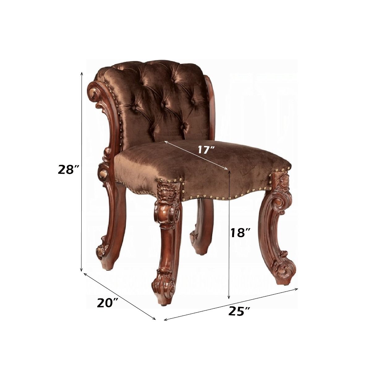 Vendome - Vanity Stool