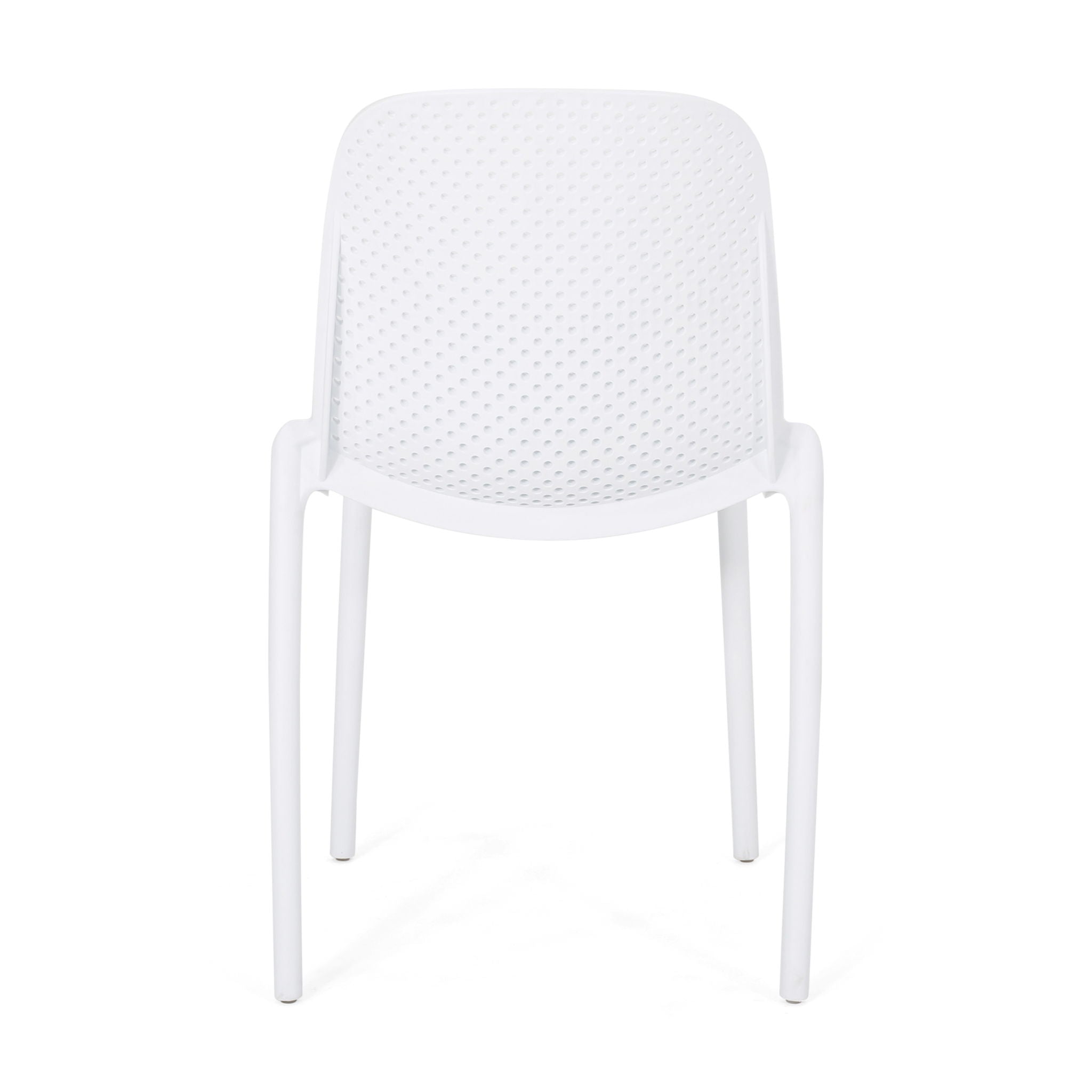 Outdoor Stacking Dining Side Chair (Set of 2)