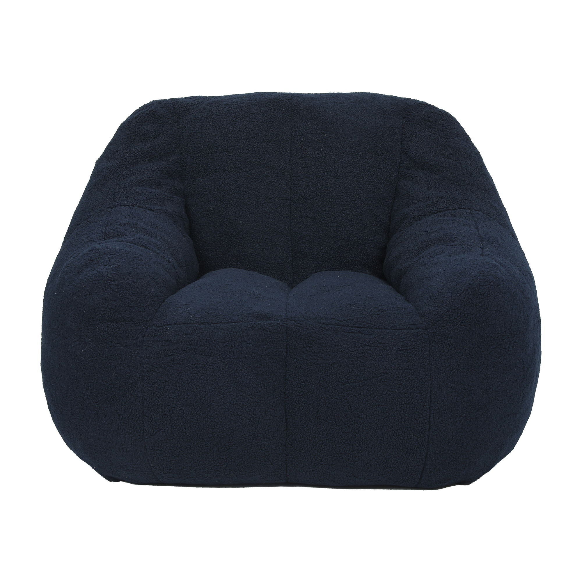 Comfy Bean Bag Chair With Memory Foam Filler, Tufted Soft
