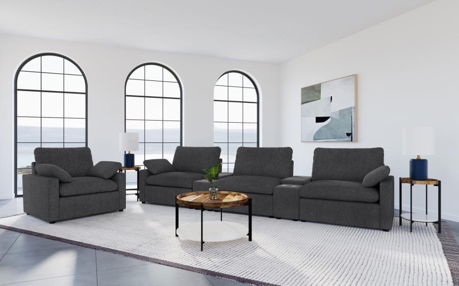 Collins - Upholstered Power Recliner Chair