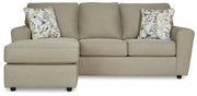 Signature Design by Ashley® Renshaw - Pebble - Sofa Chaise | Meri Furniture