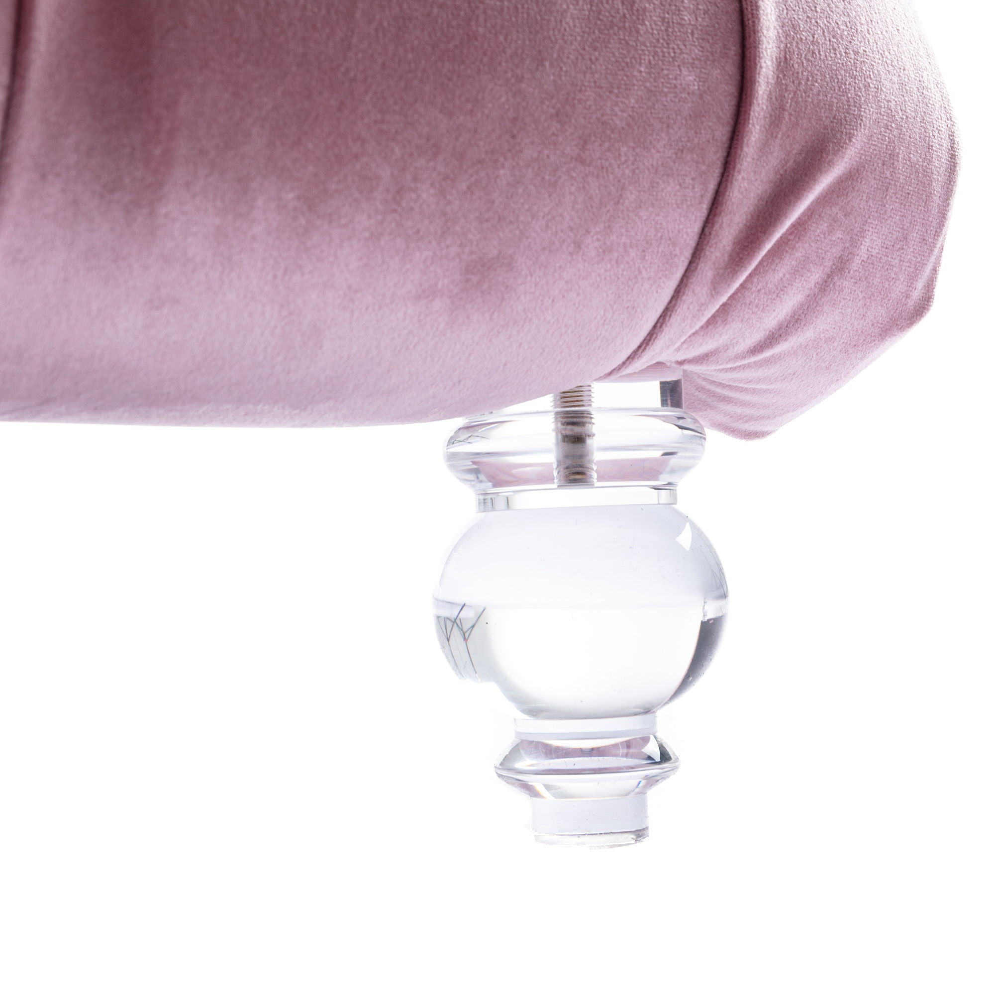 Velvet Chaise Lounge Indoor, Button Tufted Upholstered Chaise Lounge Chair With Pillow