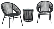 Signature Design by Ashley® Mandarin Cape - Outdoor Table Set | Meri Furniture