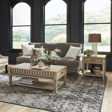 Liberty Furniture Devonshire - 3 Piece Table Set - Weathered Sandstone | Meri Furniture