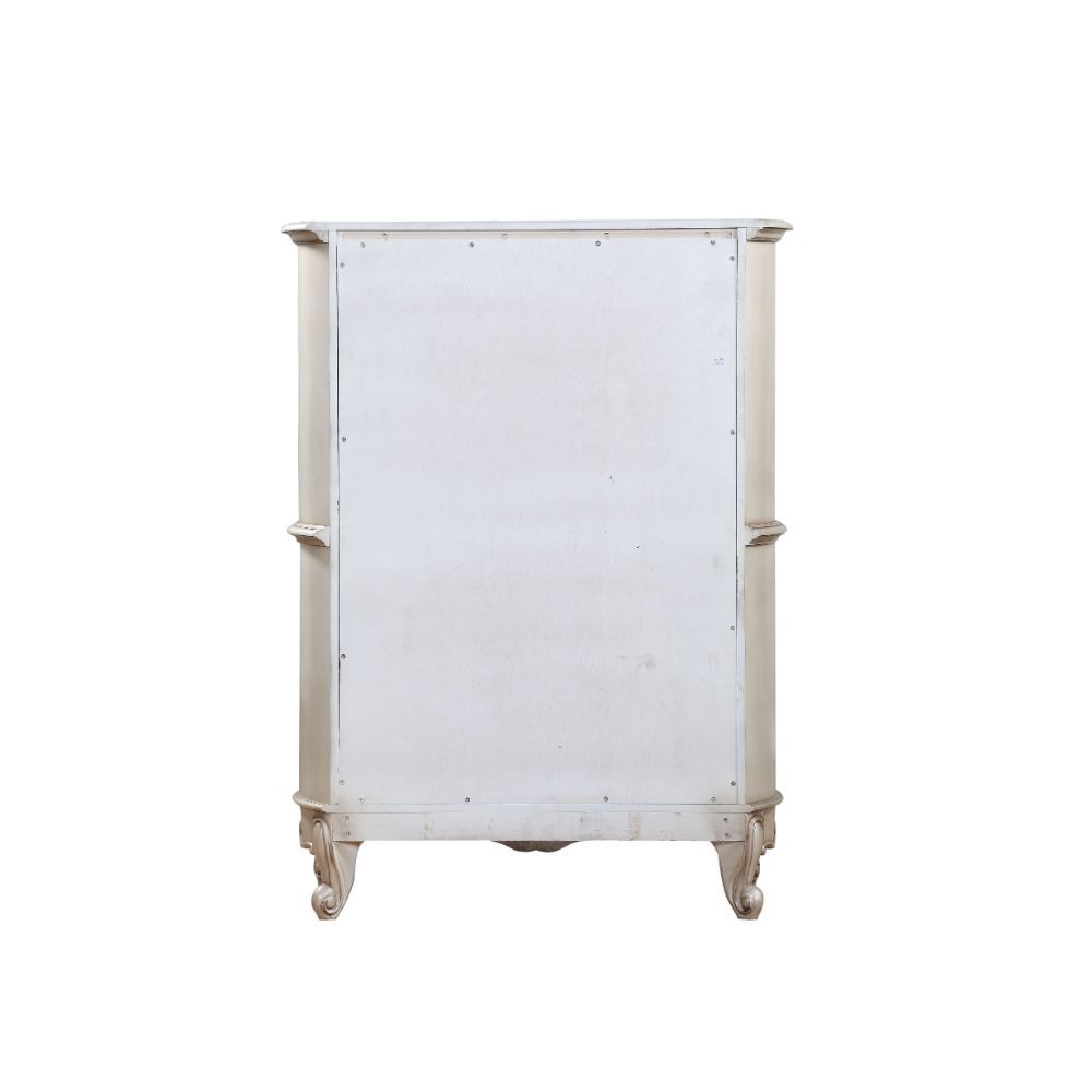ACME Gorsedd - Chest - Antique White | Meri Furniture