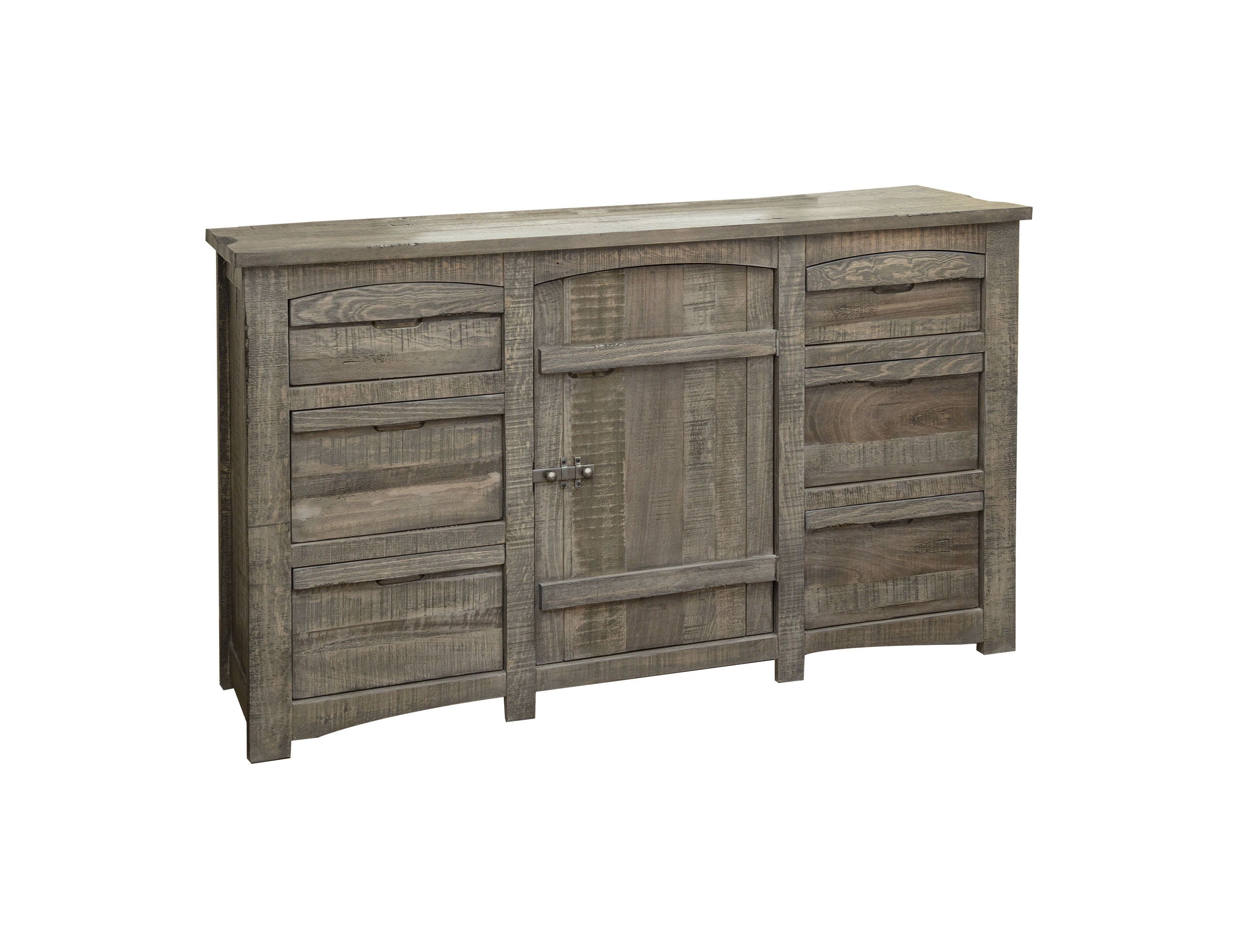 International Furniture Direct San Antonio - Dresser - Dark Gray | Meri Furniture