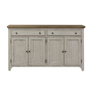 Liberty Furniture Farmhouse Reimagined - Server - White | Meri Furniture