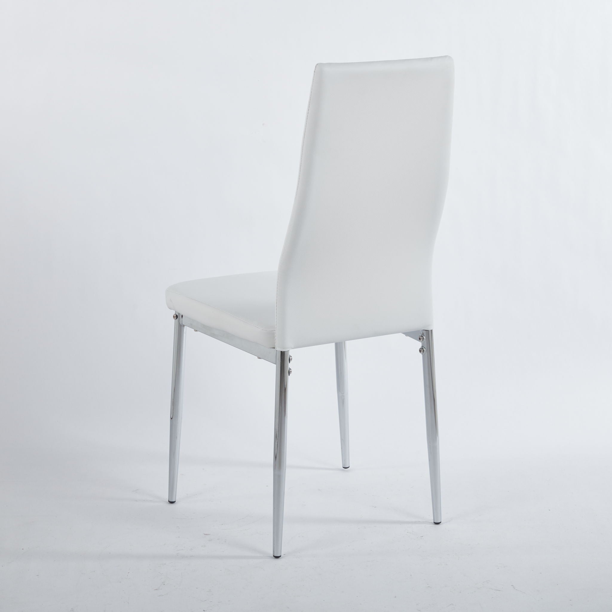 Chrome Leg Dining Chair (Set of 4)