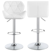 Coaster Fine Furniture Berrington - Upholstered Adjustable Bar Stools (Set of 2) | Meri Furniture