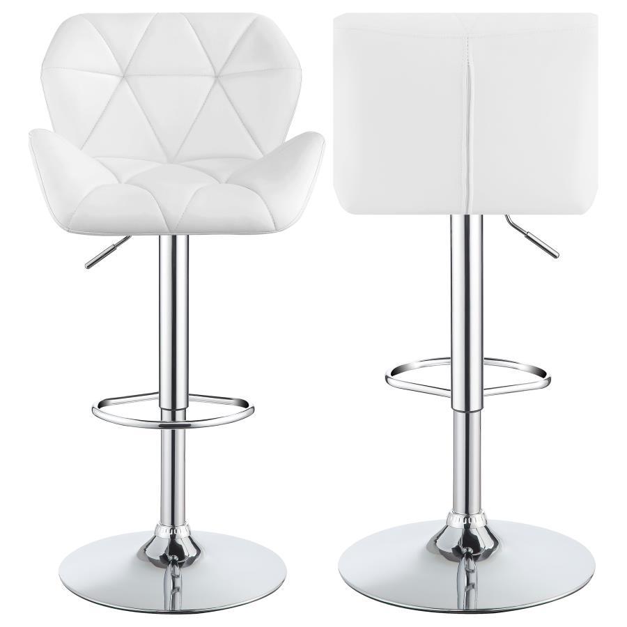 Coaster Fine Furniture Berrington - Upholstered Adjustable Bar Stools (Set of 2) | Meri Furniture