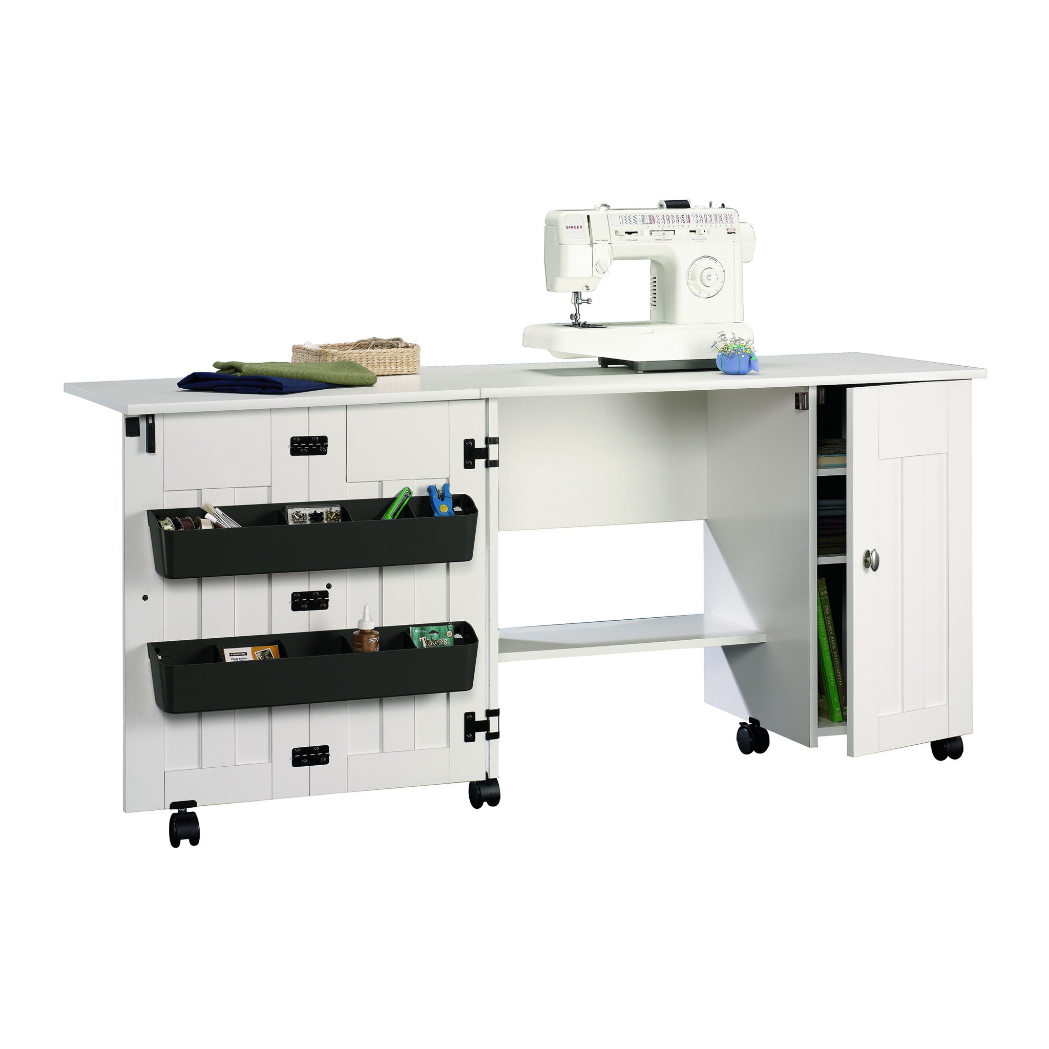 Sewing/Craft Cart Soft White