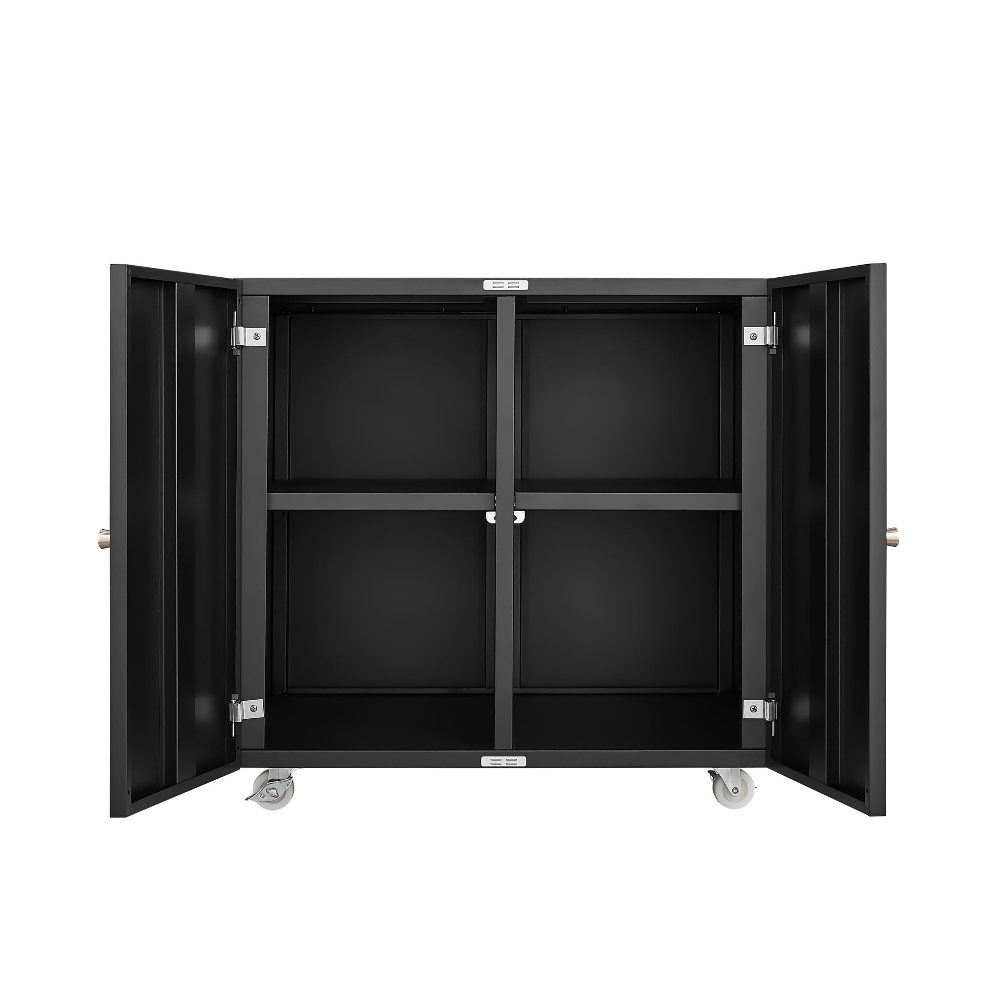 Office Furniture Copier Cabinet 2 Door Steel Copier Stand Mobile Pedestal File Printer Stand