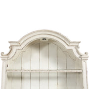 Liberty Furniture Magnolia Manor - Credenza Hutch - White | Meri Furniture