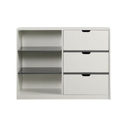 ACME Ratana - Cabinet - Gray & White | Meri Furniture