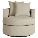 Debbie - Upholstered Swivel Accent Chair