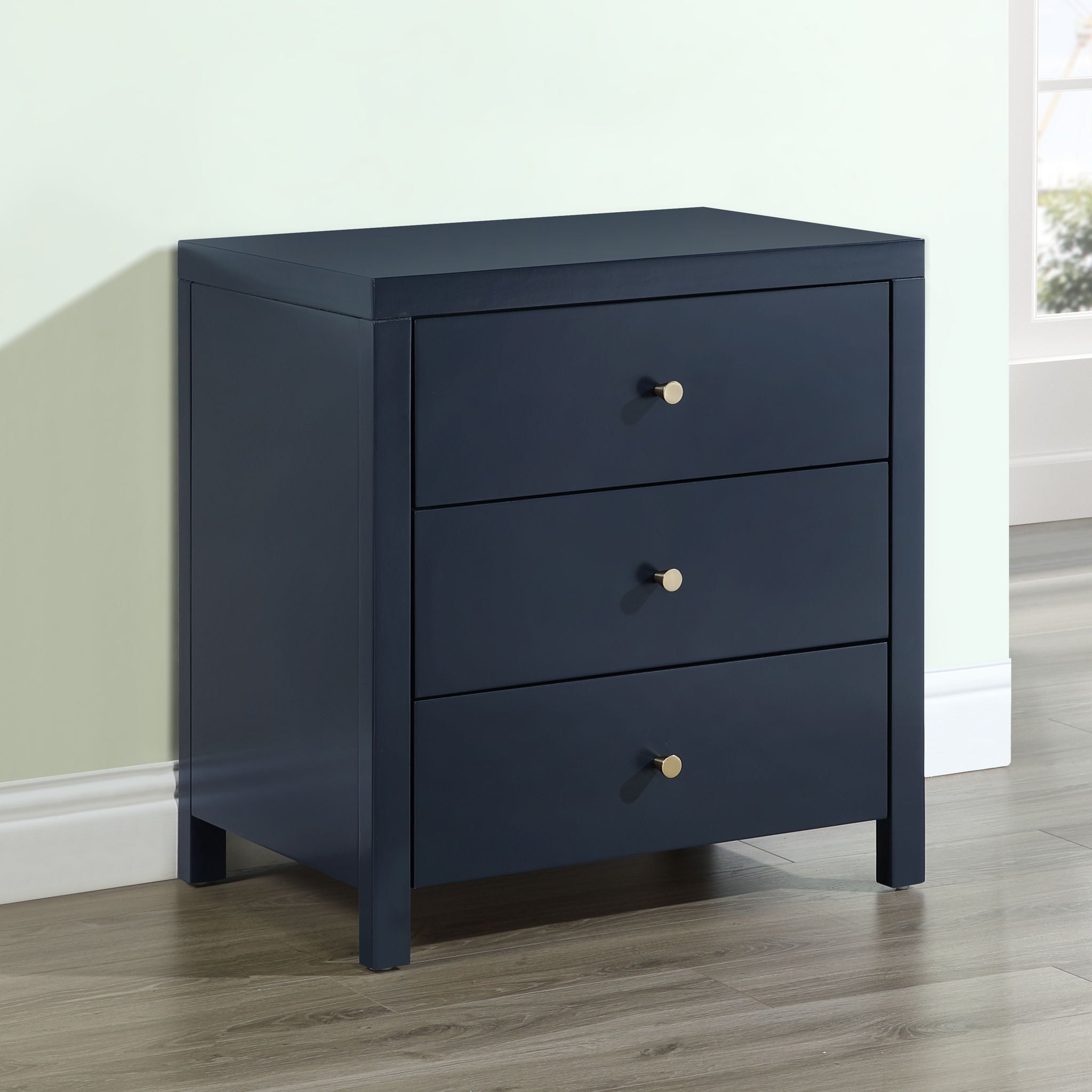 Nevarre - 3 Drawer Nightstand