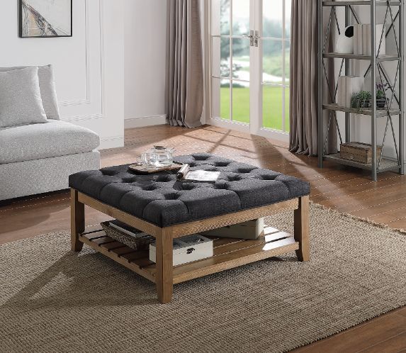 ACME Aizen - Cocktail Ottoman | Meri Furniture