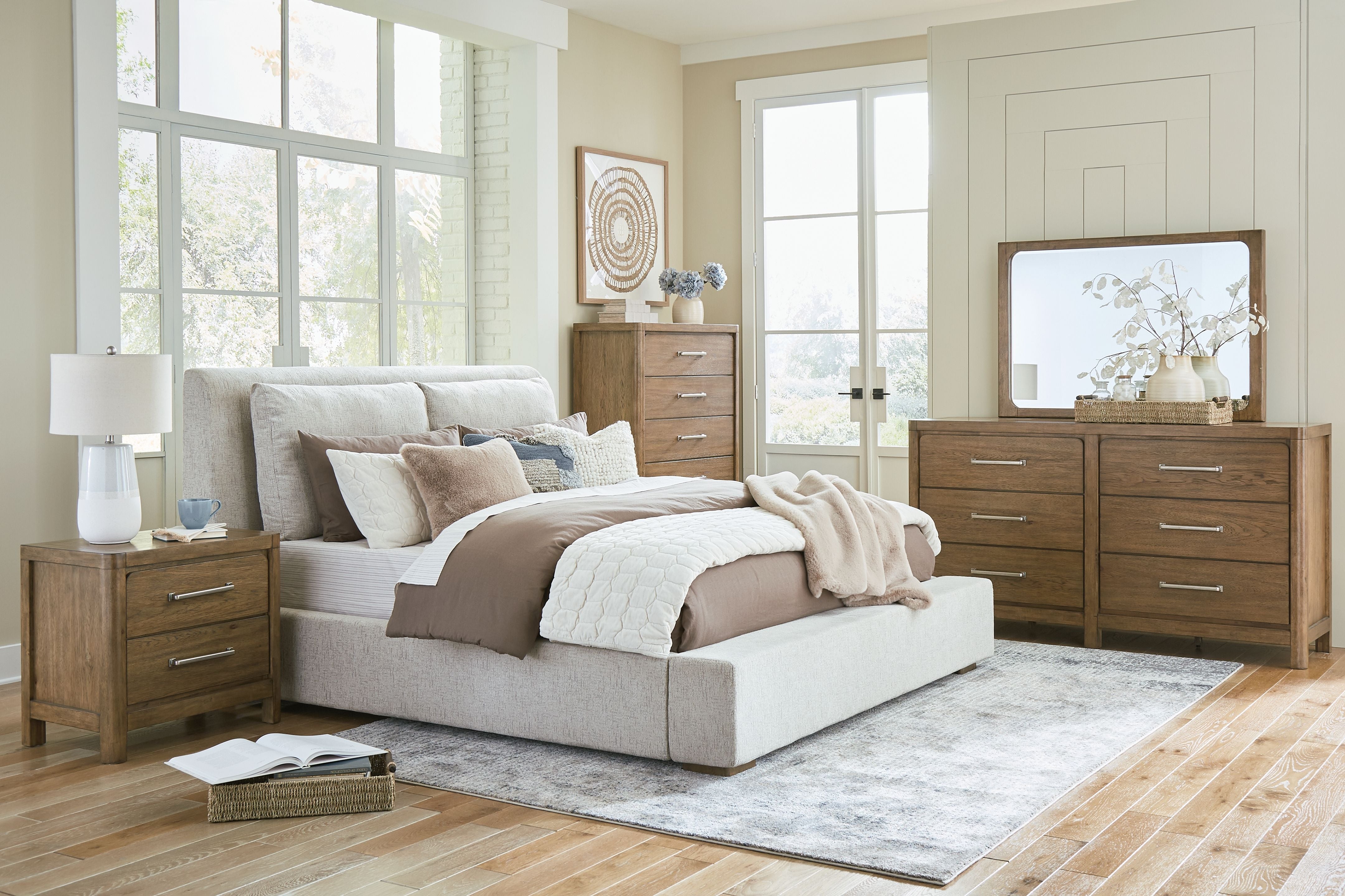 Signature Design by Ashley® Cabalynn - Upholstered Bedroom Set | Meri Furniture