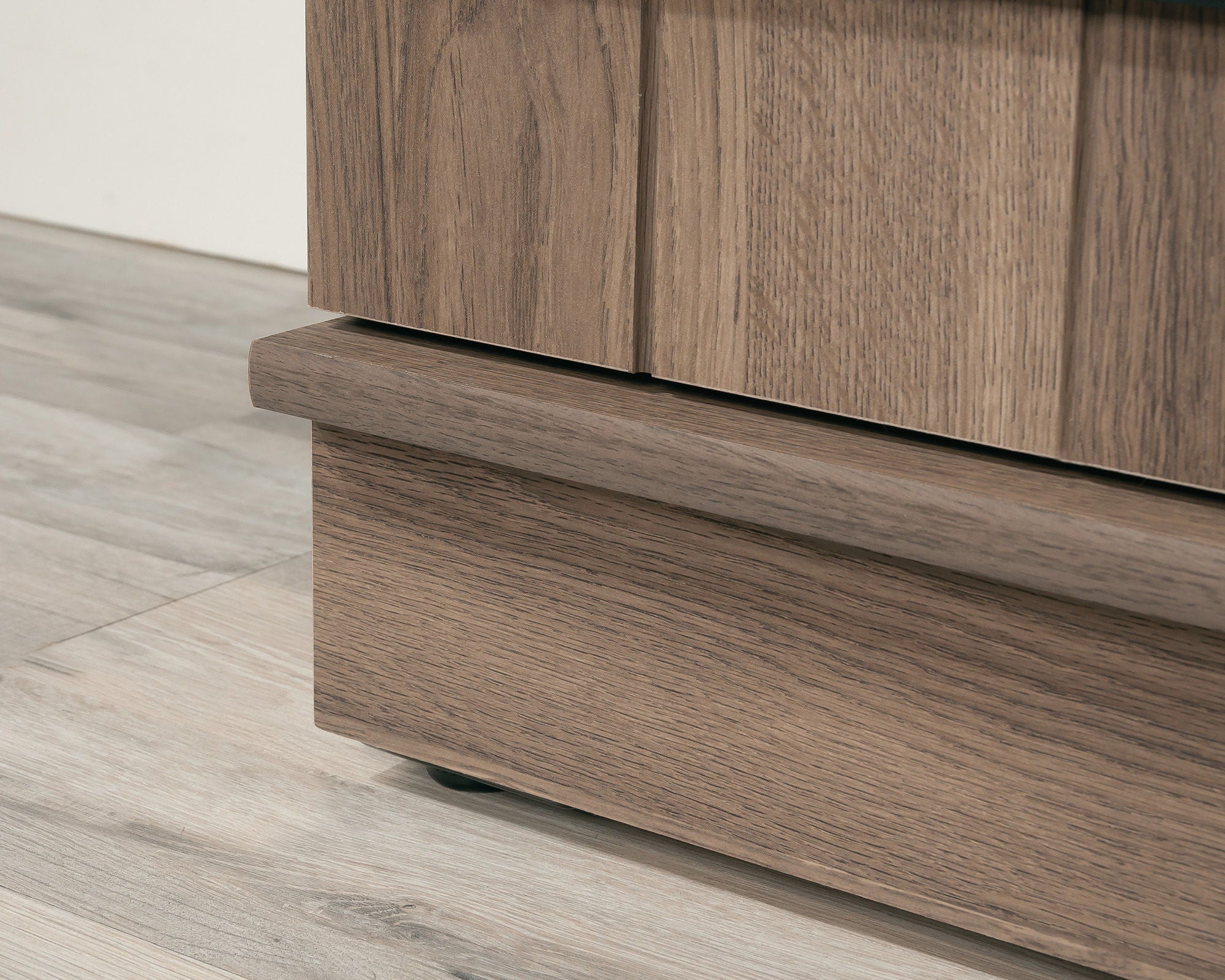 2-Door Farmhouse Storage Cabinet Salt Oak