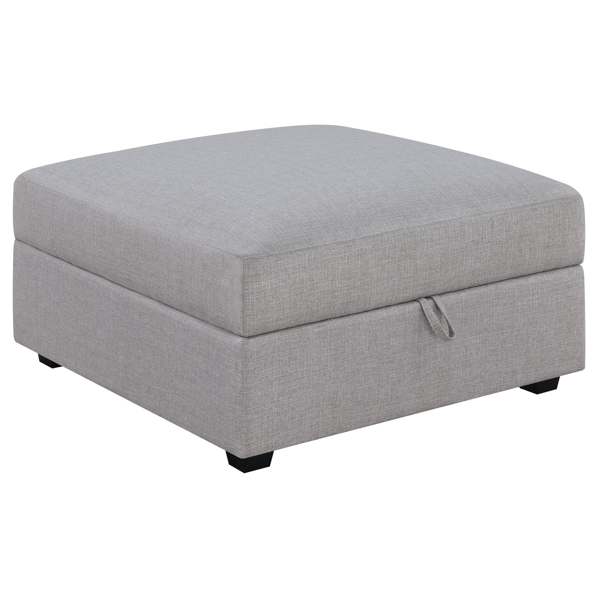 Cambria 4-piece Upholstered Modular Sectional Sofa Grey